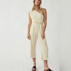 Free People Avery One Shoulder Jumpsuit